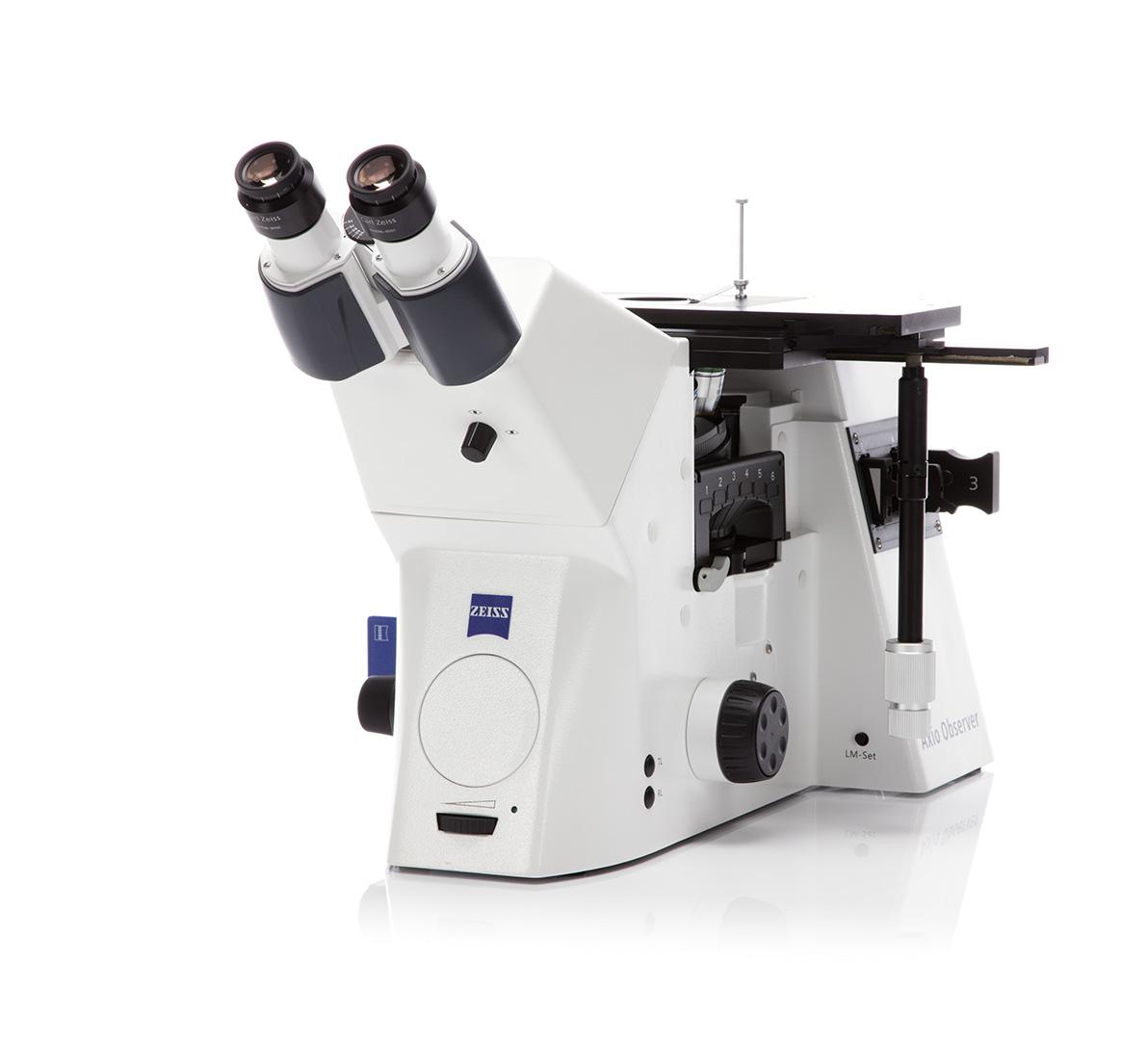 Металлографический инвертированный исследовательский микроскоп Carl Zeiss Axiovert 5